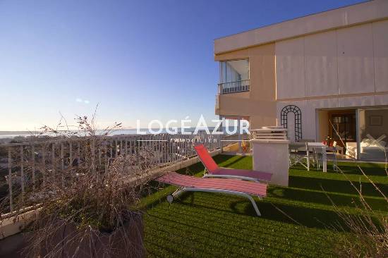 Location appartement, 73 m2, 3 pièces, 2 chambres - location meublÉe - toit terrasse - antib