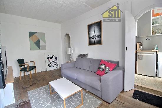 1 piÈce 19 m2 vavin / edgar quinet - studio meuble 19m2