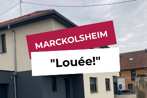 Location marckolsheim, maison neuve 5 pièces