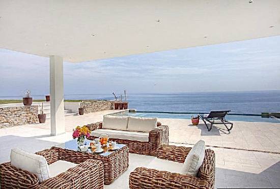 Villa juillet : belle villa contemporaine en bord de mer ave