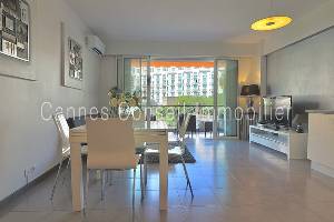 Location appartement, 44 m2, 2 pièces, 1 chambre - 2p - terrasse - cannes centre