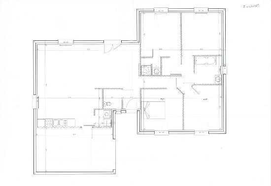 Location maison, 110 m2, 5 pièces, 4 chambres - villa de plain pied sur replonges