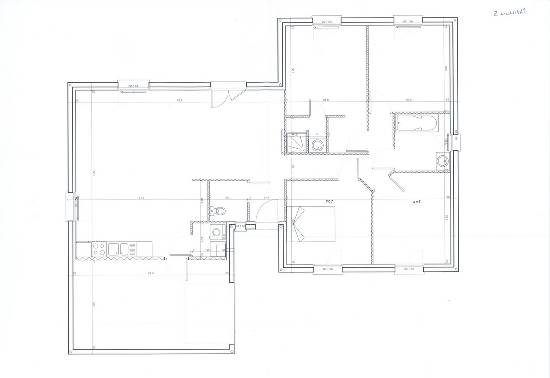 Location maison, 110 m2, 5 pièces, 4 chambres - villa de plain pied a louer