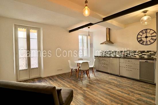 Location appartement, 35 m2, 2 pièces, 1 chambre - 2p balcon - cannes suquet