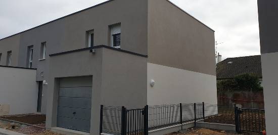Caen sud maison neuve de 81.58m2 de 4 pièces garage et jardi