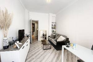 Location appartement, 36 m2, 1 pièces - location f1 meublé -  cessole st barthelemy