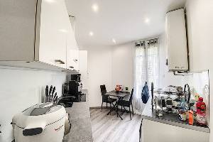Location appartement, 36 m2, 1 pièces - location f1 meublé -  cessole st barthelemy