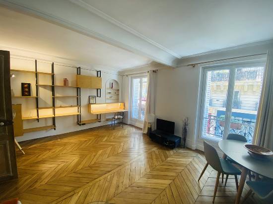 Location appartement, 57 m2, 2 pièces - appartement meublé - 2 pièces - paris 9ème - quart