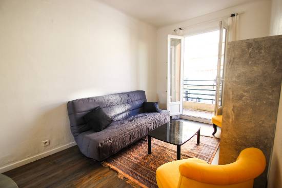 Location appartement, 30 m2, 2 pièces - 2p meublé cessole saint barthelemy