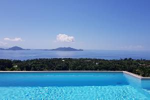 Location magnifique villa de standing vue mer - piscine