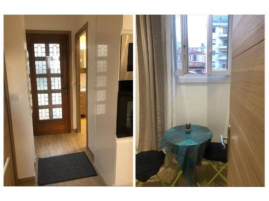 Location appartement, 25 m2, 3 pièces, 1 chambre - appartement 3 pièces meublé en colocatio