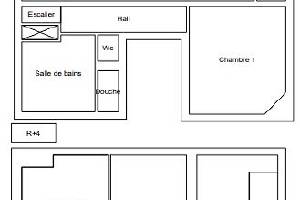 Location appartement, 97 m2, 5 pièces, 4 chambres - 4/5p vide - duplex