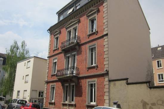 Location appartement, 122 m2, 4 pièces - mulhouse salvator f4 f5 au 1er ét dans immeuble bou