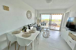 Location appartement, 31 m2, 2 pièces, 1 chambre - location appartement antibes vue mer - 1 c