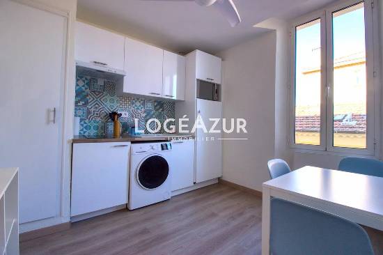 Location appartement, 20 m2, 2 pièces - location studio - golfe juan - front de mer