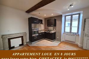 Location appartement, 42 m2, 2 pièces, 1 chambre - appartement sur thoissey à louer