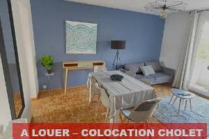 Location colocation cholet - 4 chambres disponibles