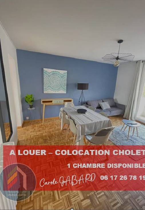 Location colocation cholet - 4 chambres disponibles