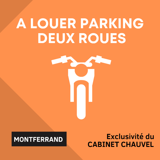 Location parking 2 roues - Clermont-Ferrand