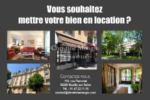 Location appartement 3 pièces 69m2 - Neuilly-sur-Seine